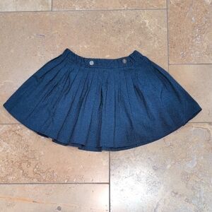 Cyrillus girl skirt. Navy. Size 8.